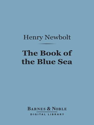 cover image of The Book of the Blue Sea (Barnes & Noble Digital Library)